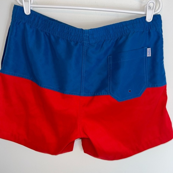 Chubbies Swim Trunks size large red white and blue - Picture 10 of 12